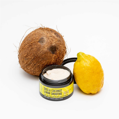 Shea and Coconut Lemon Smoothie for very curly hair